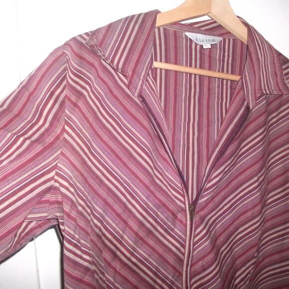 Classy French Double-Zipper Chemise - Picture 5 of 11